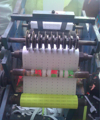 【廠家現貨供應彩色單排熒光標價紙/超市打碼紙/標價簽價格紙21*12】價格,廠家,圖片,不干膠標簽,義烏市海達文具用品-