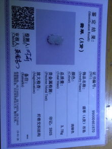 請鑒定一下真假,商場原3125的標(biāo)價,翡翠a貨,由于購物抽中一等獎此商品只需500就可帶走,當(dāng)時沒